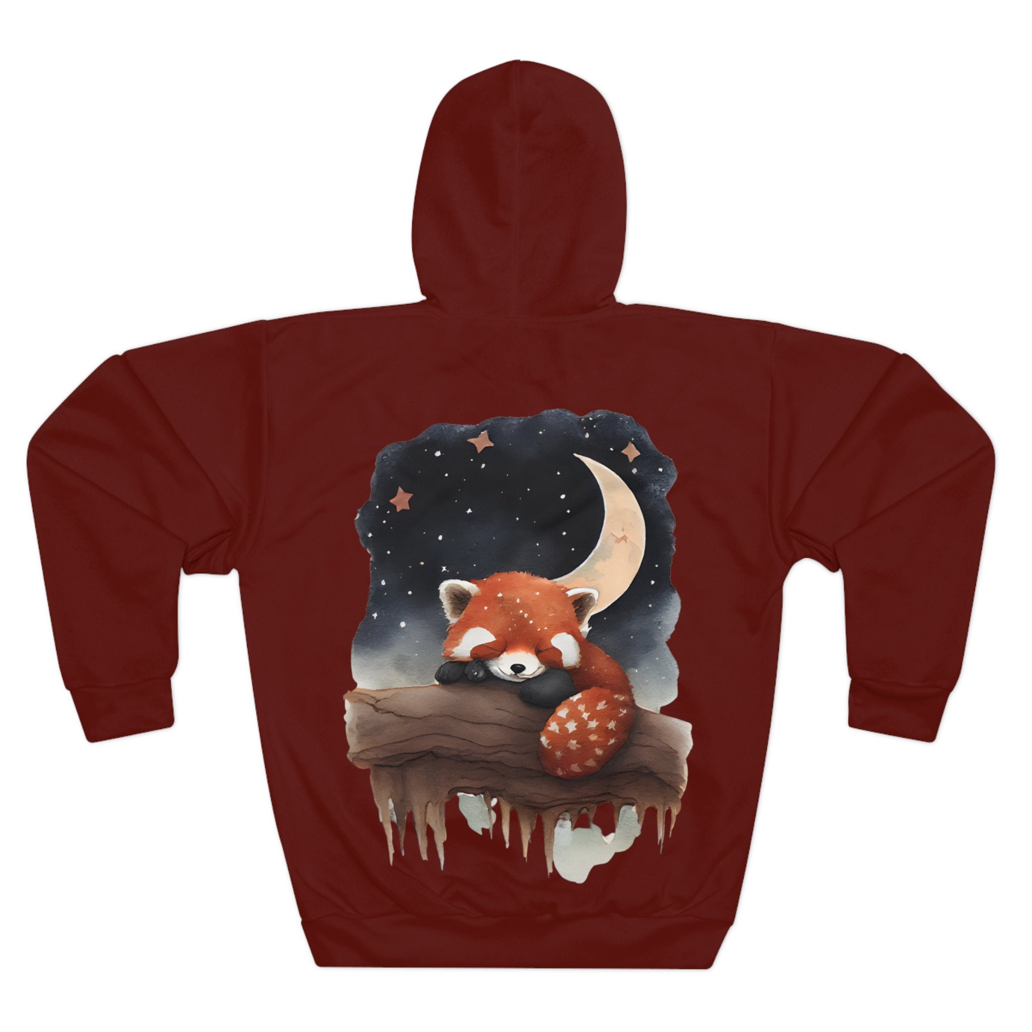 Discover the Magic of the Dreamy Red Panda Unisex Pullover Hoodie