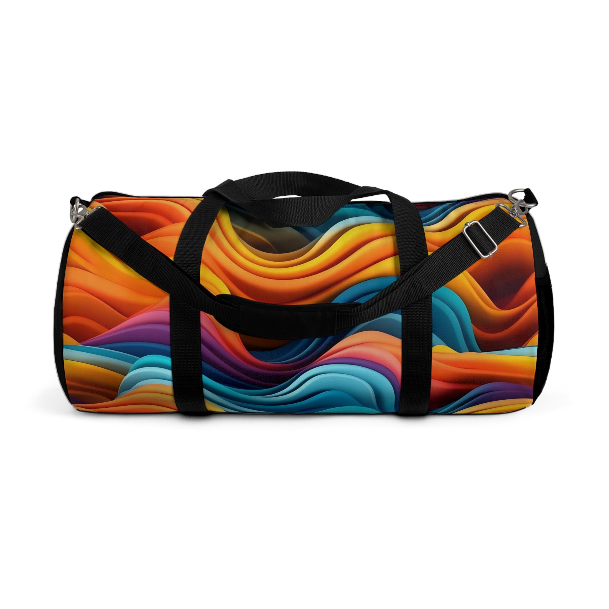 Celebrating Pride with Style: The Ultimate Guide to Our Abstract Patterned LGBTQ Pride Duffle Bag