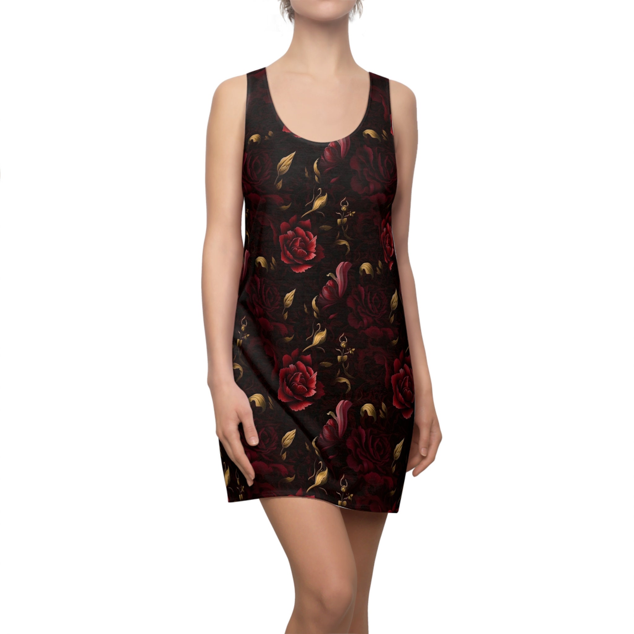 Embrace Your Inner Goddess with Our Women’s Cut & Sew Racerback Dress