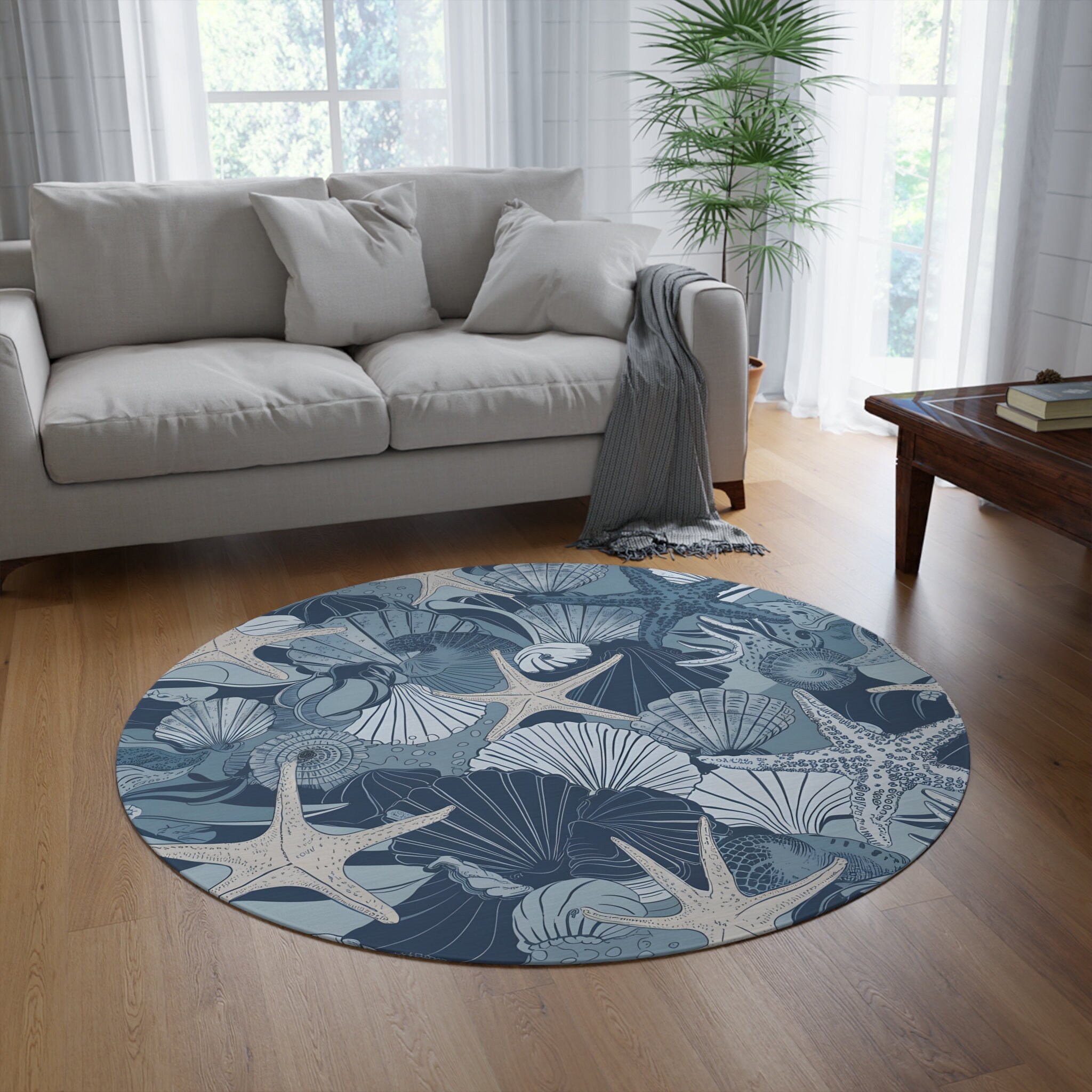 Enhance Your Space with Our Beach Themed Round Rug: Styling Tips, Outfit Ideas, and Trend Reports