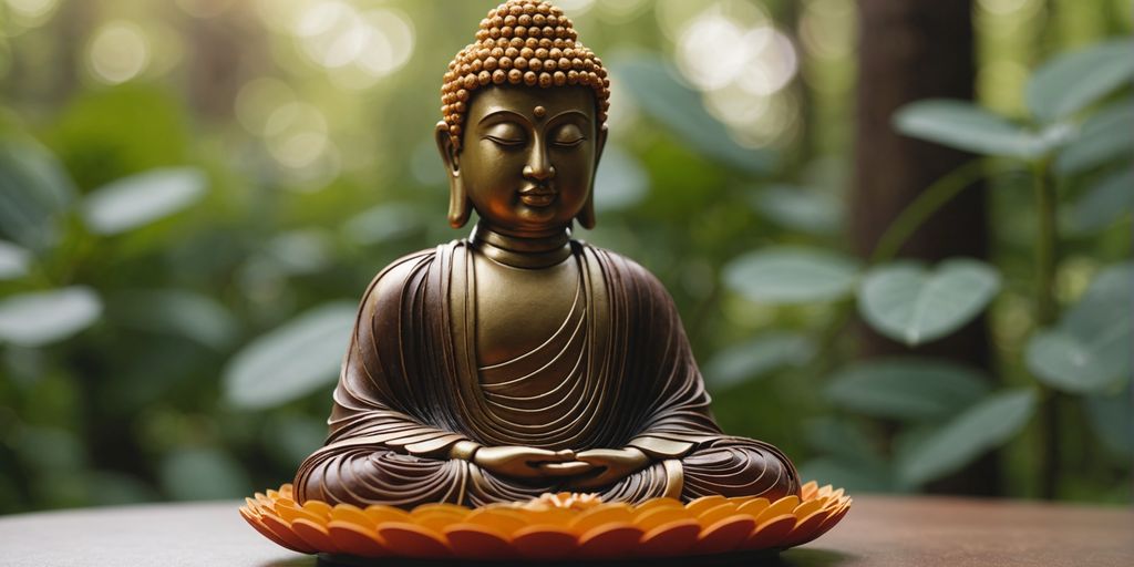 Meditative Spaces: Zen Buddha Quilling Art