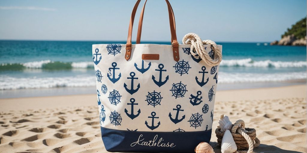 Nautical Essentials: Marine-Themed Tote Bags