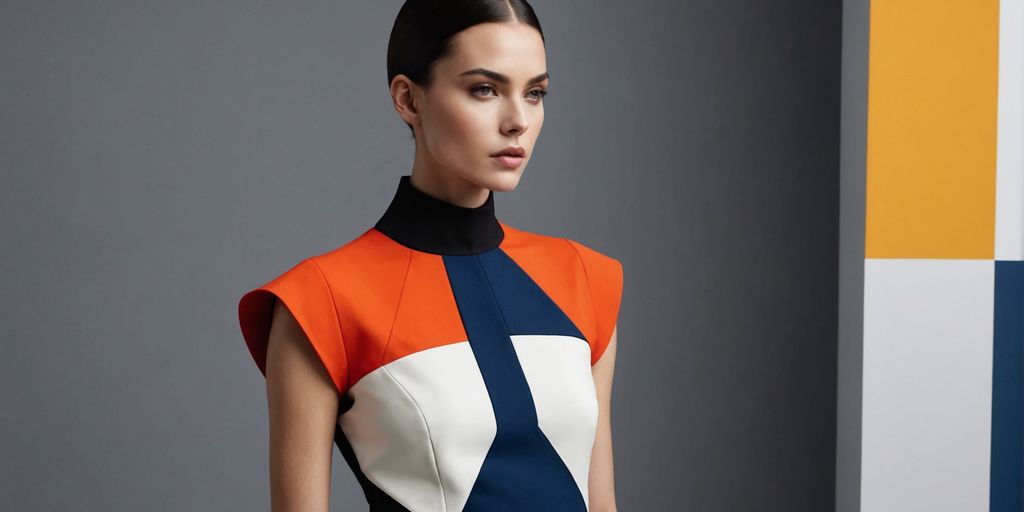 Fusion of Art and Fashion: Avant-Garde Geometry Tops