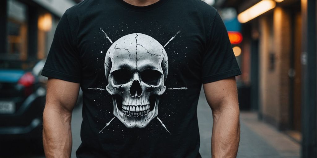 Bold and Edgy: Skull Graphic T-Shirts