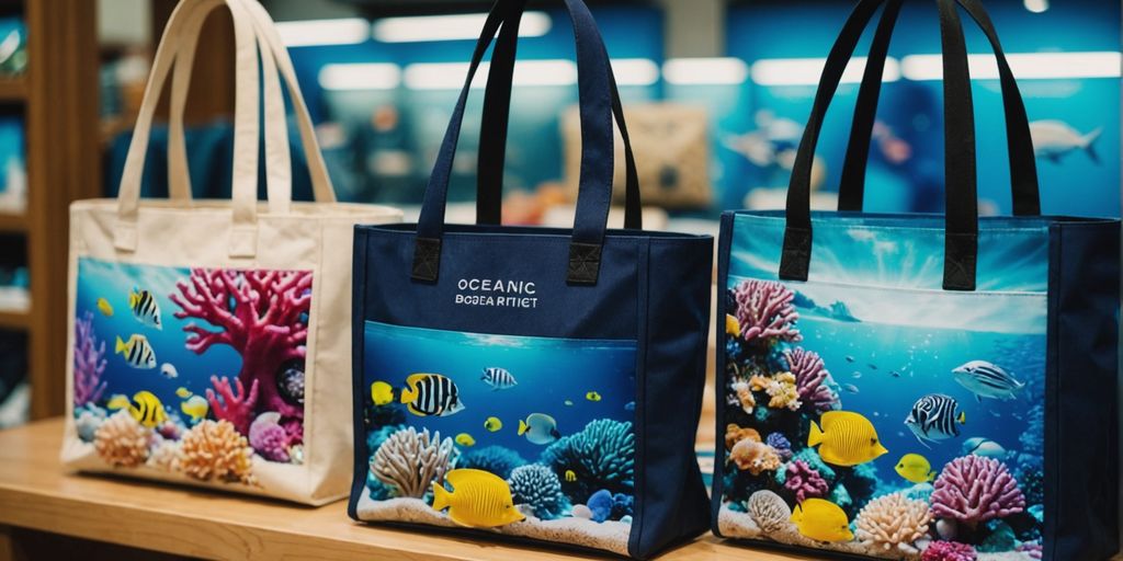 Carry the Ocean with You: Marine-Themed Tote Bags