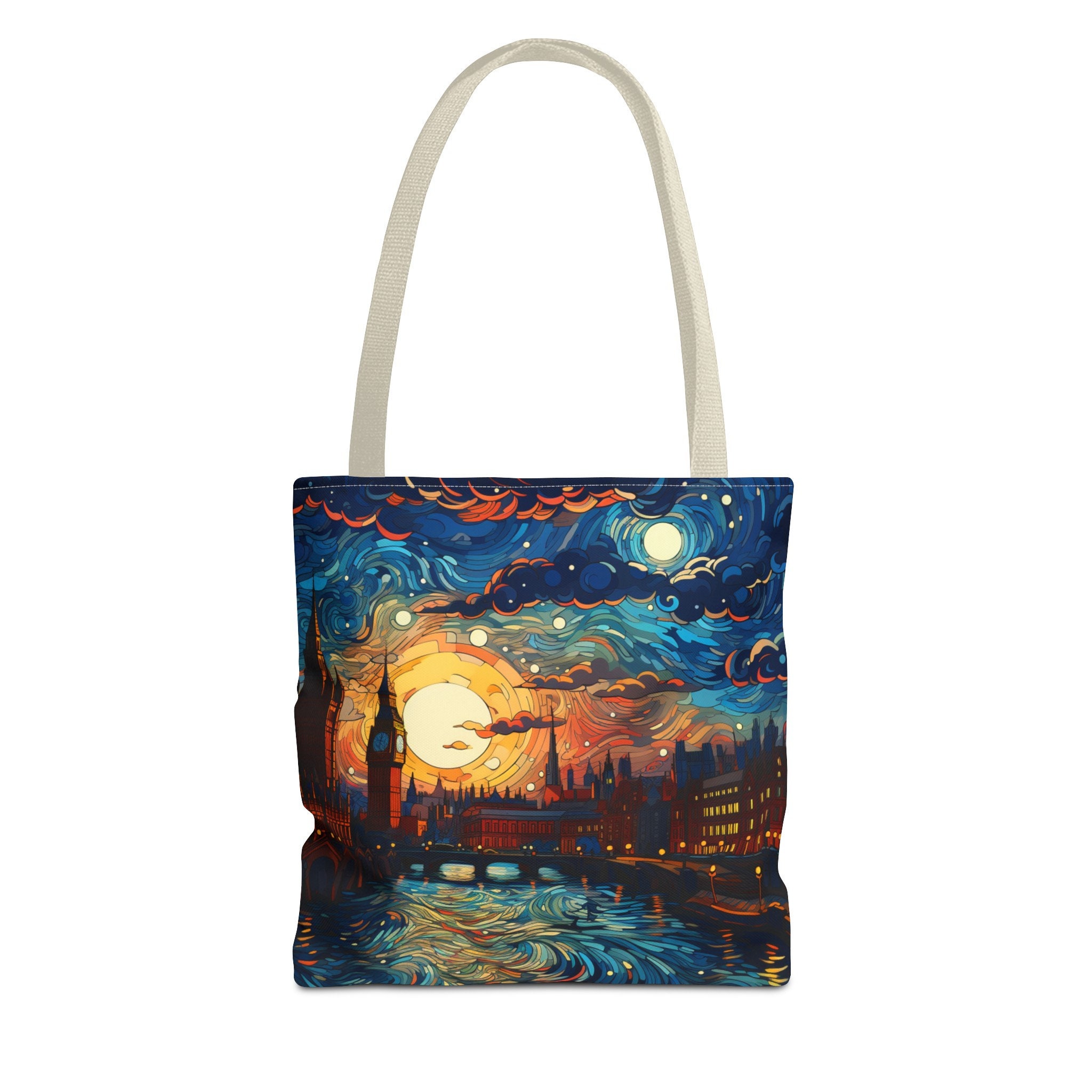 Cityscape Design Tote Bag