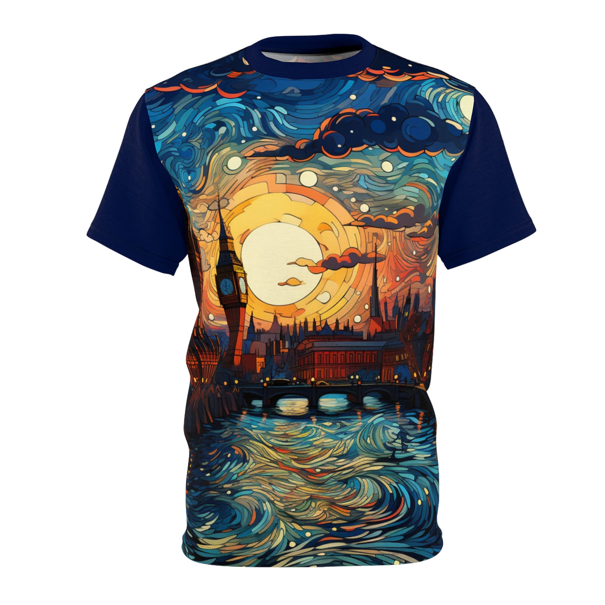 Embrace the Artistic Elegance of Our Van Gogh-Inspired Unisex T-Shirt