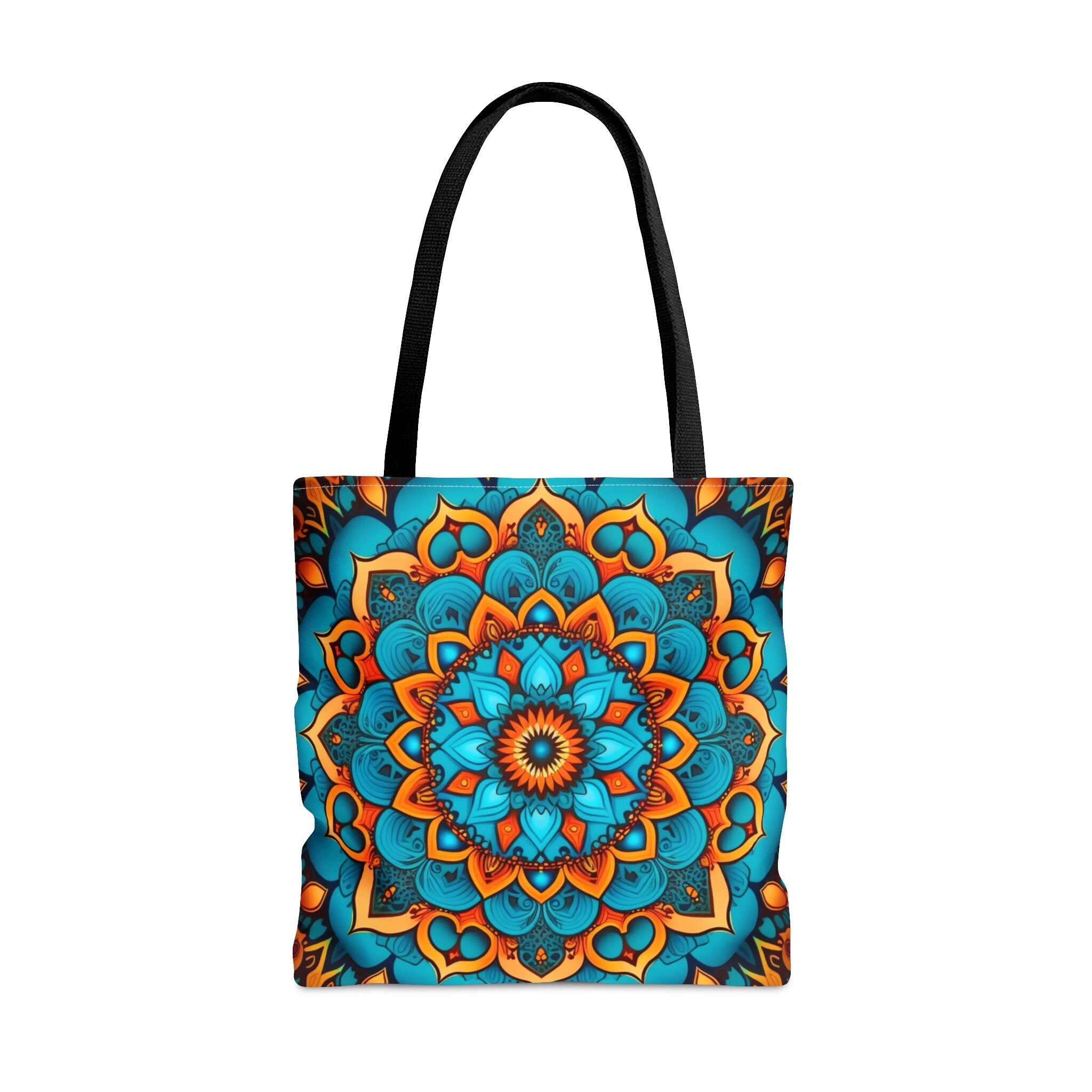 Vibrant Mandala AOP Tote Bag