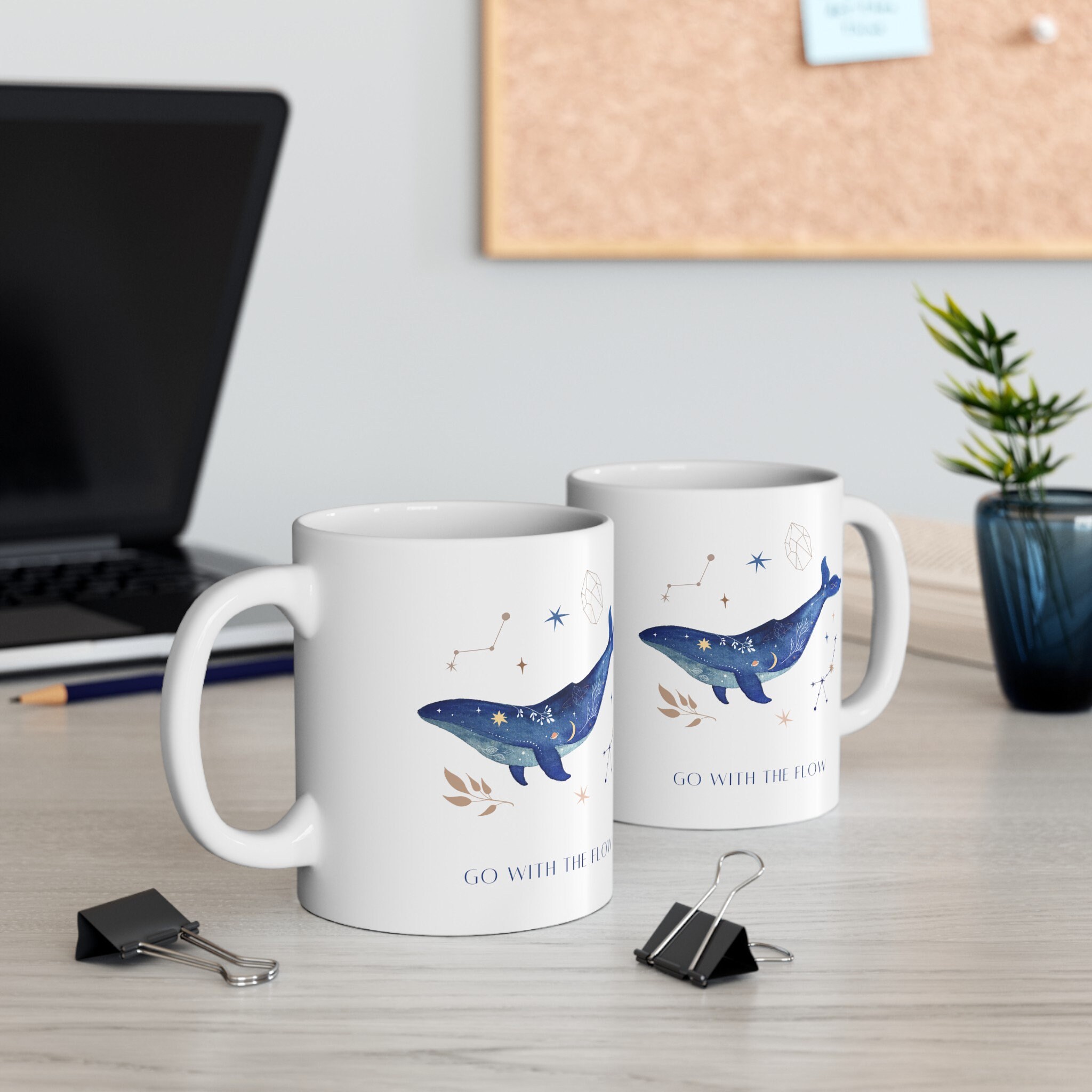 ‘Go with the Flow’ Oceanic Cosmic Mug