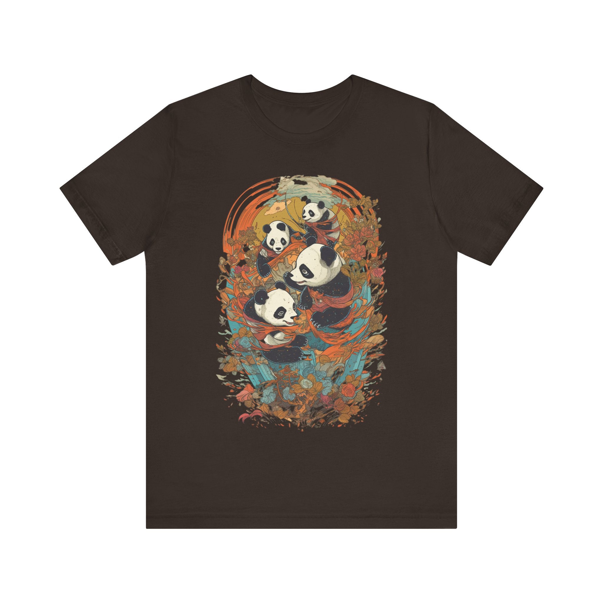 Panda Paradiso Unisex Jersey Short Sleeve Tee