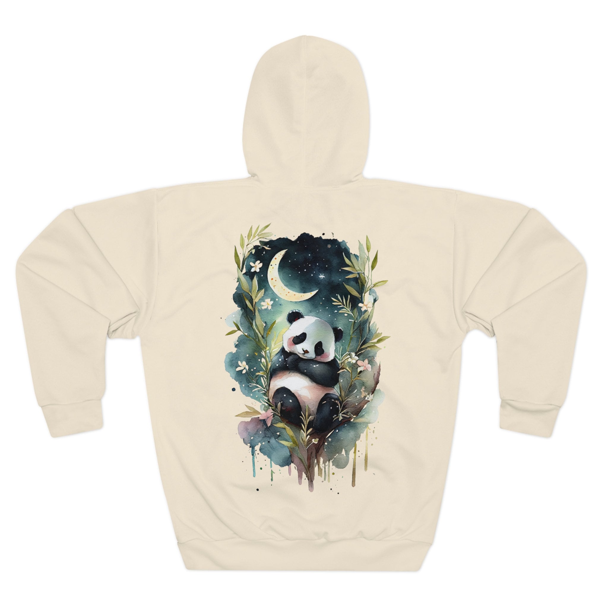 Journey into Dreams: The Dreamy Panda Unisex Pullover Hoodie