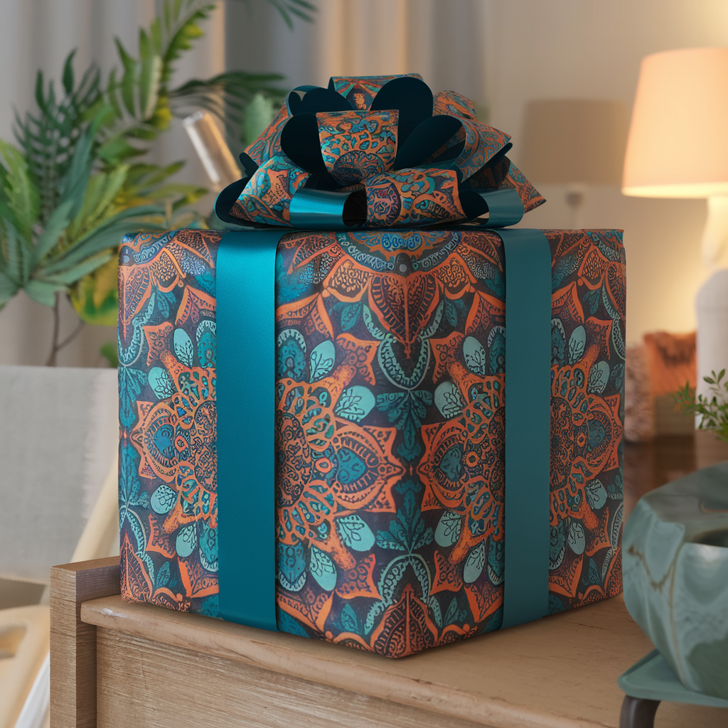 Transform Your Gifts with Vibrant Mandala Gift Wrap Paper: A Guide to Creative Gifting