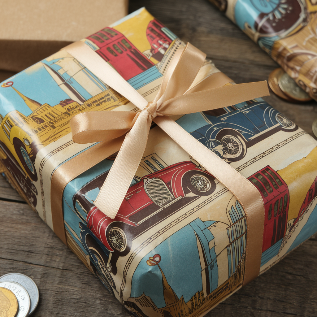 Unlock Nostalgic Charm: Transforming Gifts with Vintage Wrapping Paper